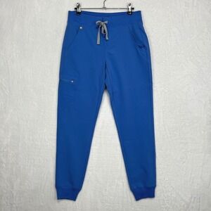 FIGS Zamora 2.0 Jogger Scrub Pants Women XS Ceil Blue NWT